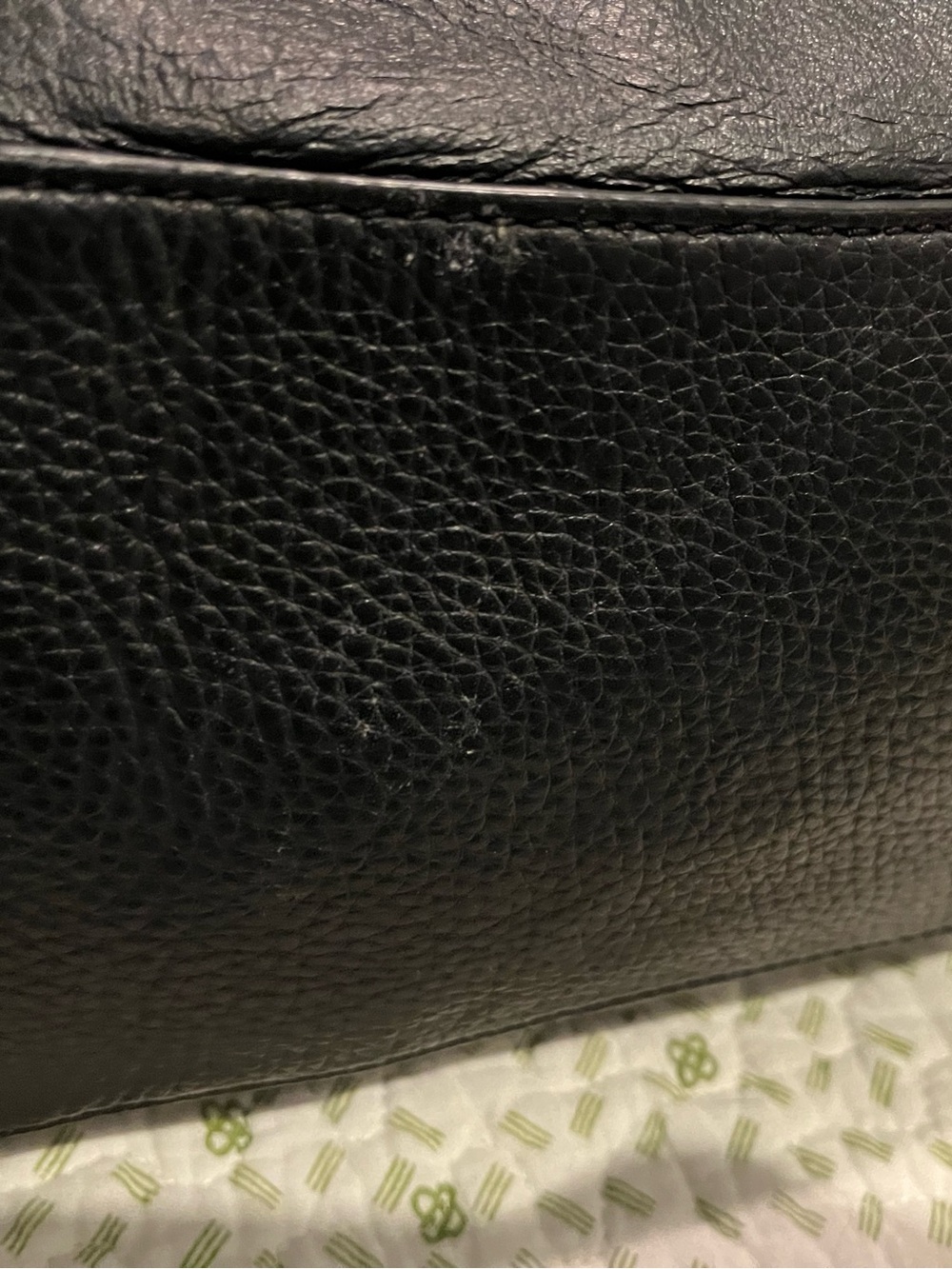 kate spade Kat Black Pebble Leather Shoulder Bag - Picture 13 of 16